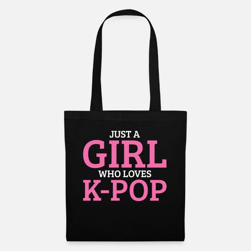 K-Pop - Tote Bag - black