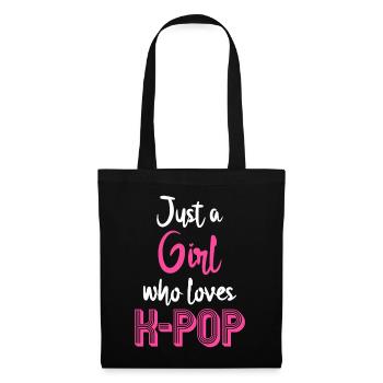 K-Pop - Tote Bag - black - Front