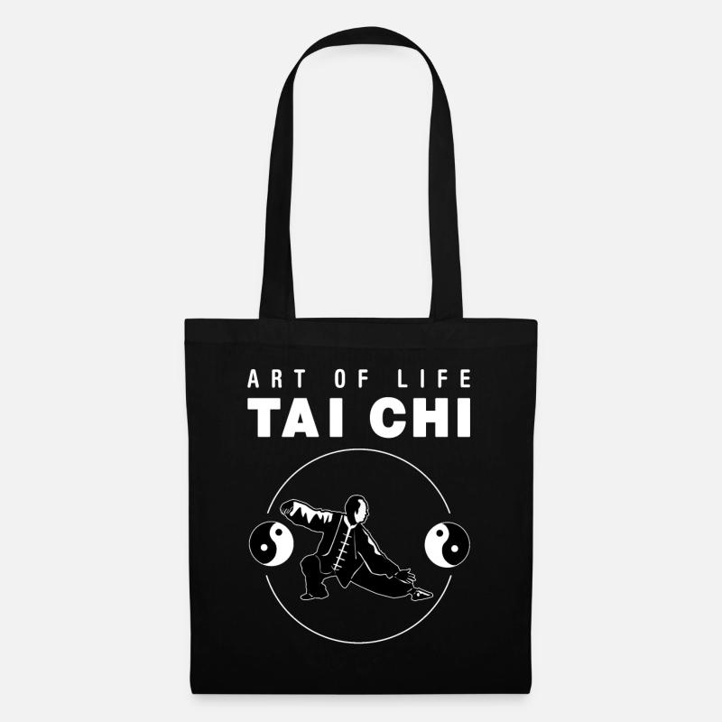Tai Chi Kampfsport - Stoffbeutel - Schwarz