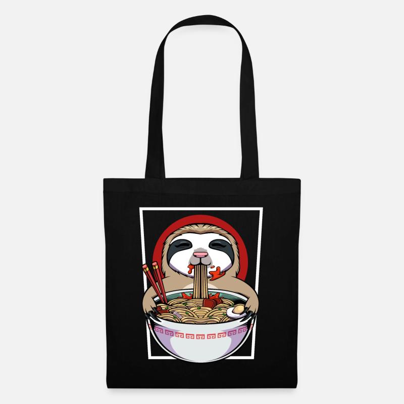 sloth - Tote Bag - black