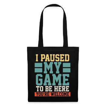 Gaming - Sac en tissu - noir - Devant