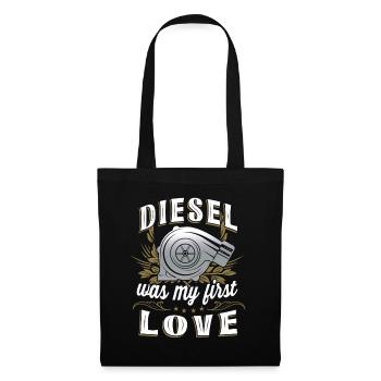 Diesel was my first love - Tote Bag - black - Front