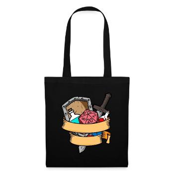 Dice Game Dice Gift - Tote Bag - black - Front