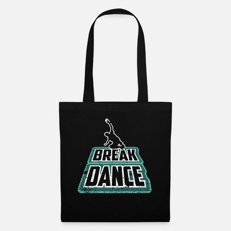 Breakdance - Stoffbeutel - Schwarz