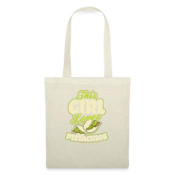 Pistache Cette fille aime le cadeau - Sac en tissu - nature - Devant