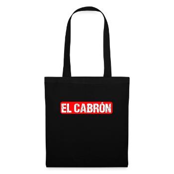 El Cabron - Sac en tissu - noir - Devant