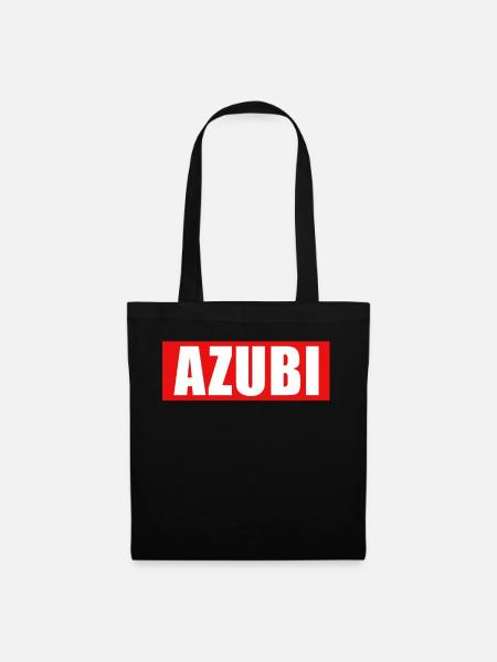 Azubi Ausbildung Auszubildender - Stoffbeutel - Schwarz