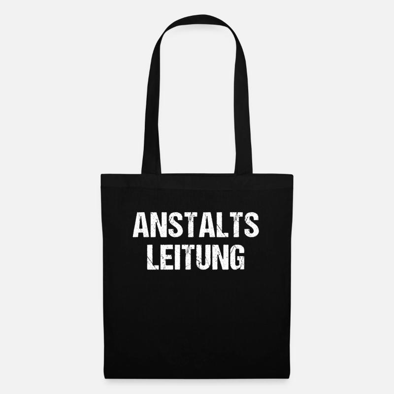 Anstaltsleitung - Stoffbeutel - Schwarz