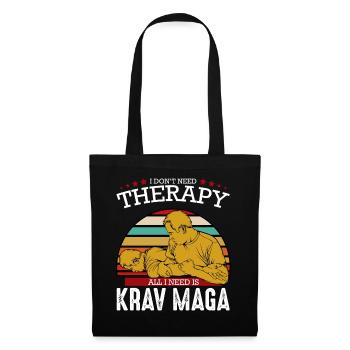 Krav Maga - Sac en tissu - noir - Devant