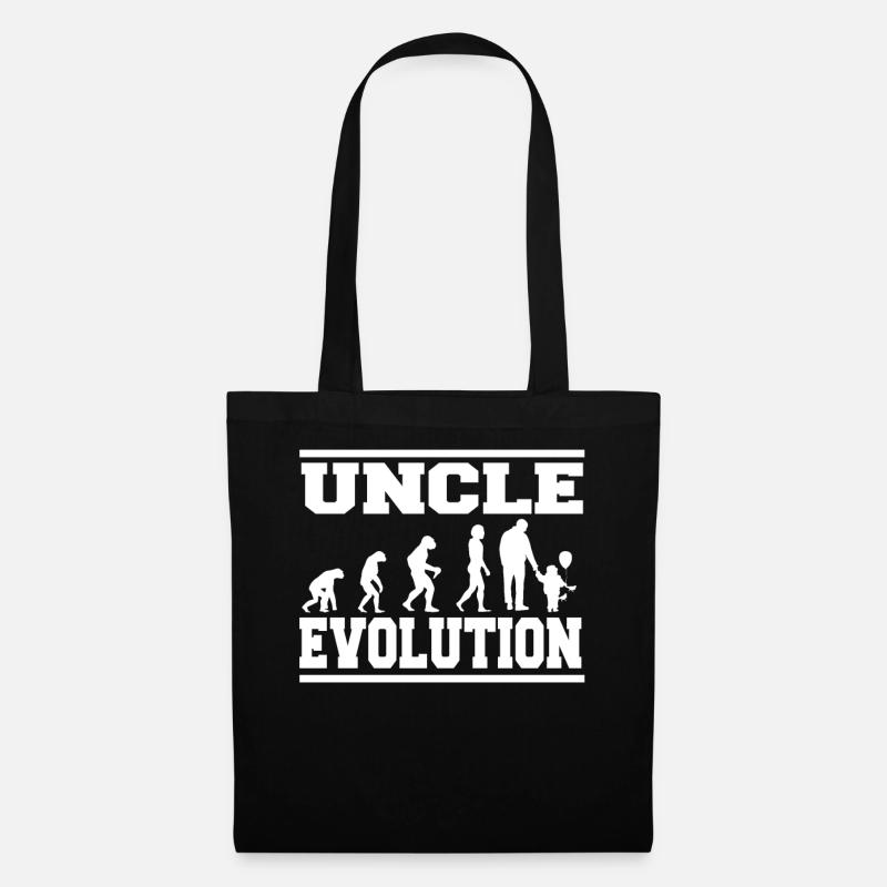 UNCLE EVOLUTION Shirt - Stoffbeutel - Schwarz