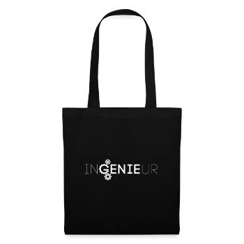 InGenieur - Sac en tissu - noir - Devant