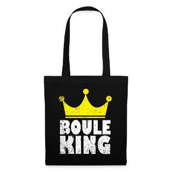 Boule King - Sac en tissu - noir - Devant