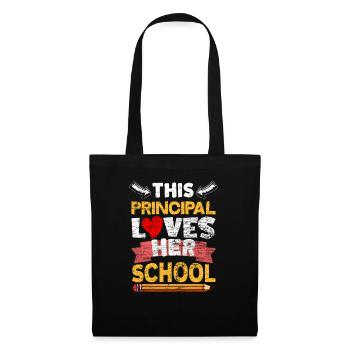 Directeur de profession - Sac en tissu - noir - Devant