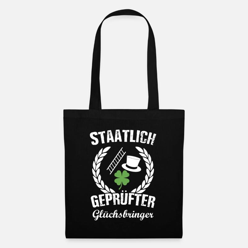 Kaminkehrer Handwerker - Stoffbeutel - Schwarz