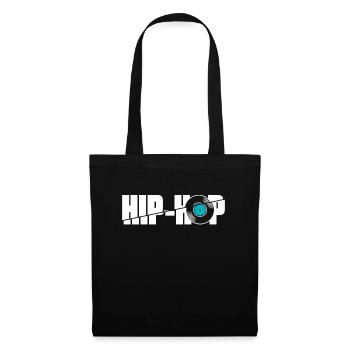 Hip hop - Sac en tissu - noir - Devant