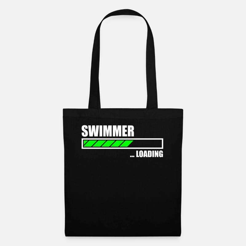 Swimmer Loading Bar - Stoffbeutel - Schwarz