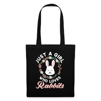 Bunnies woman - Tote Bag - black - Front