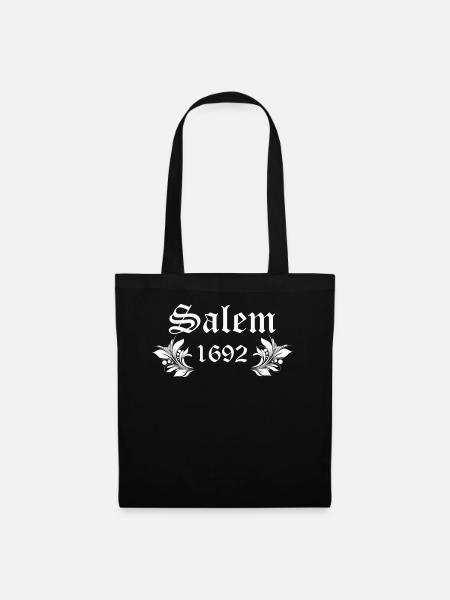 Salem 1692 | Hexenprozesse in Salem - Stoffbeutel - Schwarz