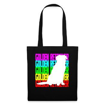 GOLDEN RETRIEVER POISONS - Sac en tissu - noir - Devant
