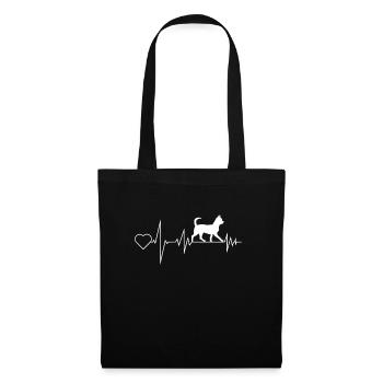 Chihuahua Dogs Chiwawa Valentine's Day Gift - Tote Bag - black - Front
