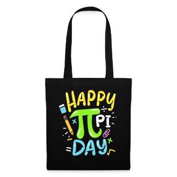 maths Pi Day - Sac en tissu - noir - Devant