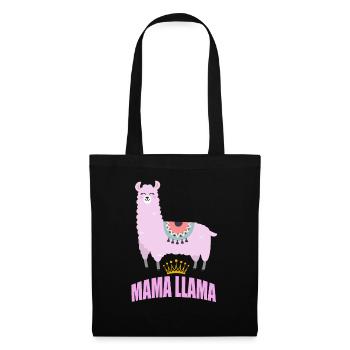 Meilleur cadeau maman maman lama drôle - Sac en tissu - noir - Devant