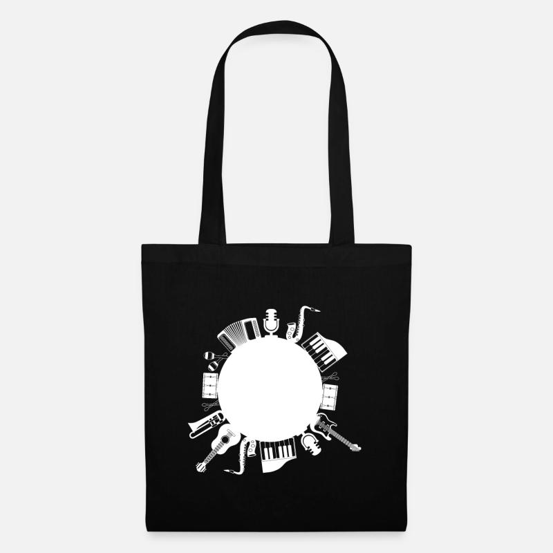 Musical instruments - Tote Bag - black