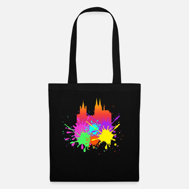 Carnaval de Cologne - Sac en tissu - noir