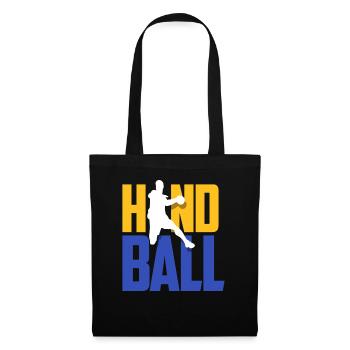 handball - Sac en tissu - noir - Devant