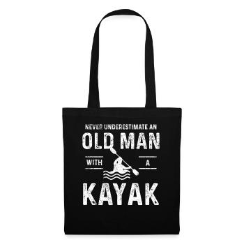 kayak - Tote Bag - black - Front