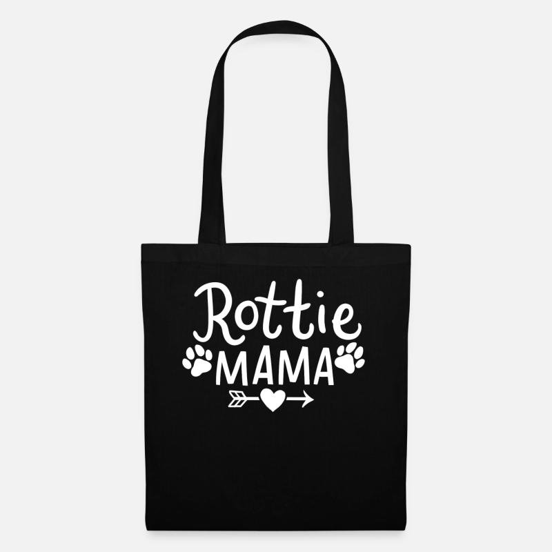 Rottweiler - Stoffbeutel - Schwarz