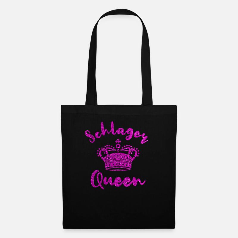 Schlager Queen - Stoffbeutel - Schwarz