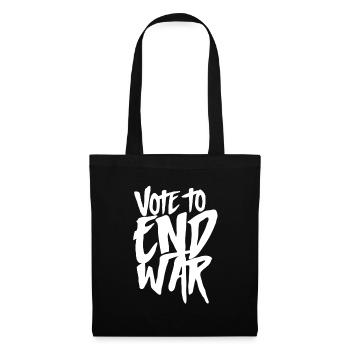Les guerres de démonstration arrêtent la paix anti-guerre pro paix - Sac en tissu - noir - Devant
