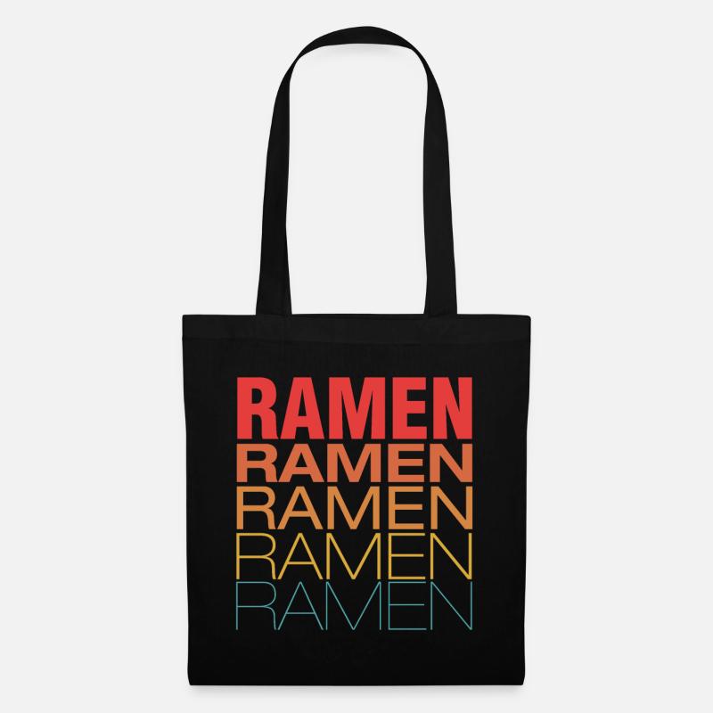 Ramen Ramen Ramen - Stoffbeutel - Schwarz