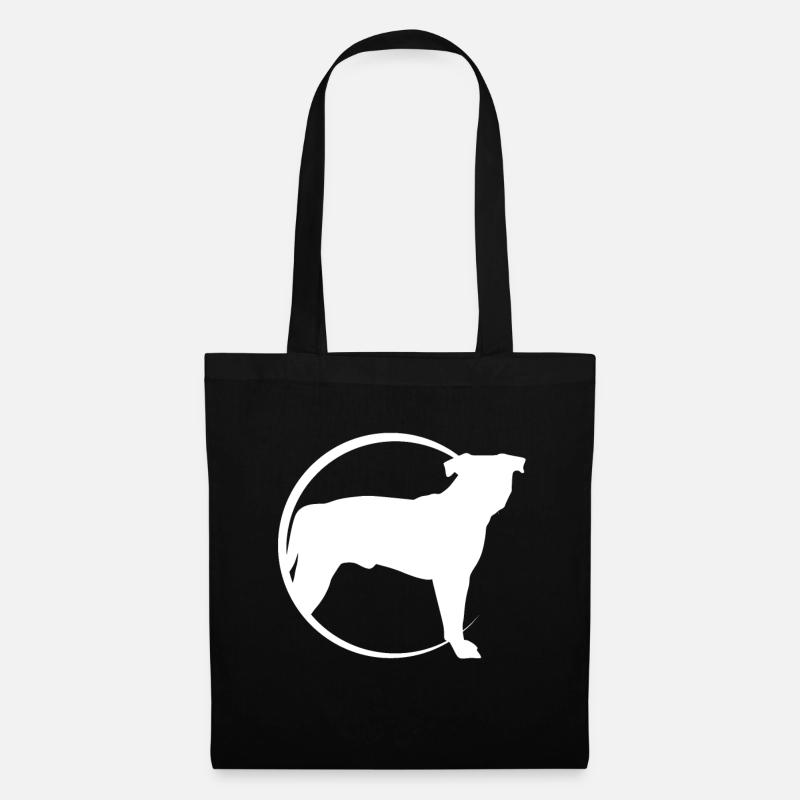 Staffordshire Terrier - Stoffbeutel - Schwarz