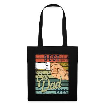 Best Cat Dad Ever - Tote Bag - black - Front