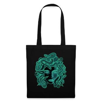 Ancient Greek Mythological Medusa - Tote Bag - black - Front