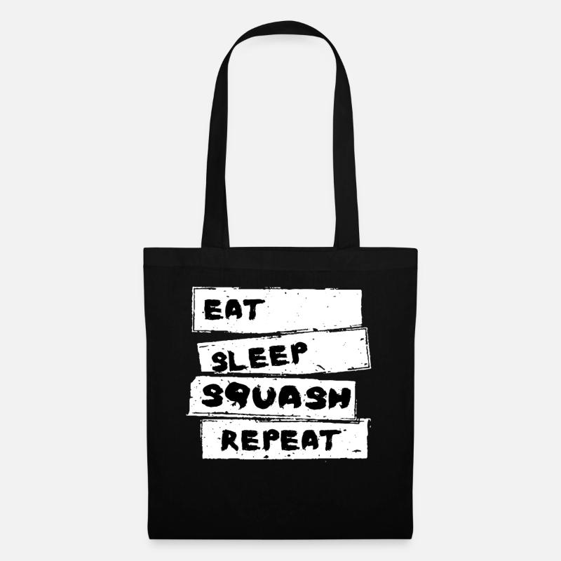 Squash - squash shirt - Tote Bag - black