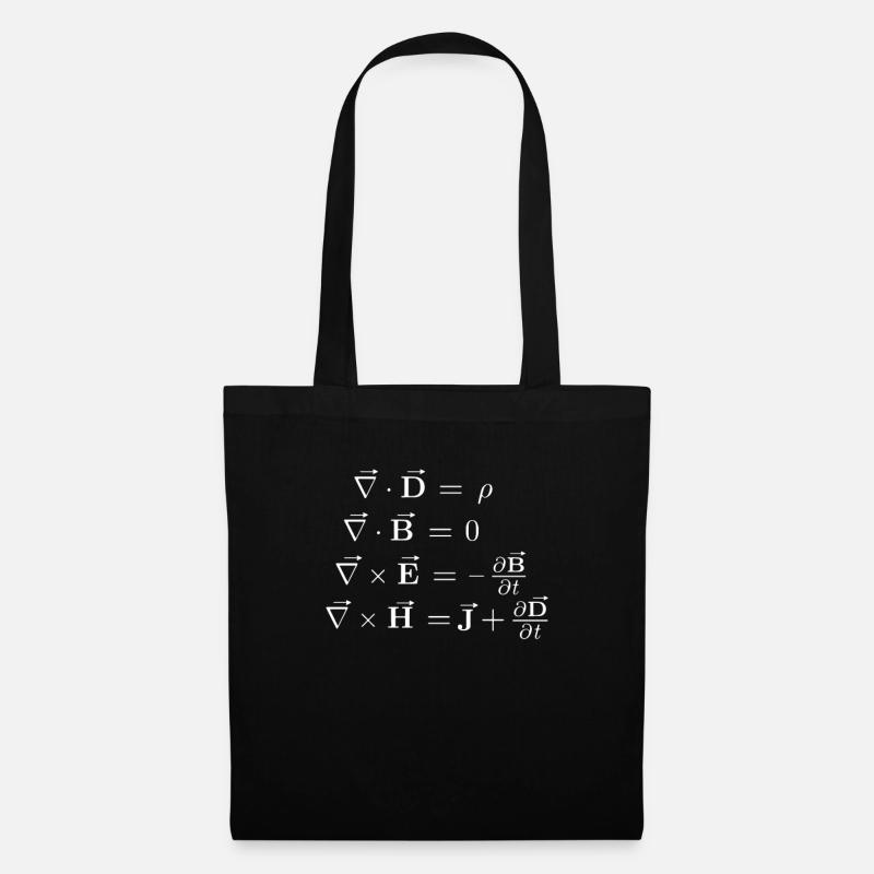 mathématicien - Sac en tissu - noir