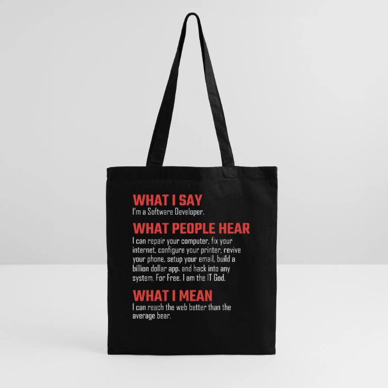 Programmer nerd debugging gift Tote Bag