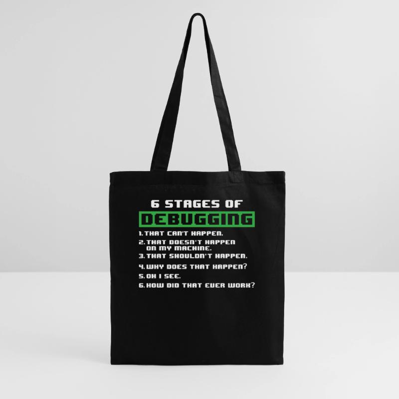 Debugging programmer Tote Bag