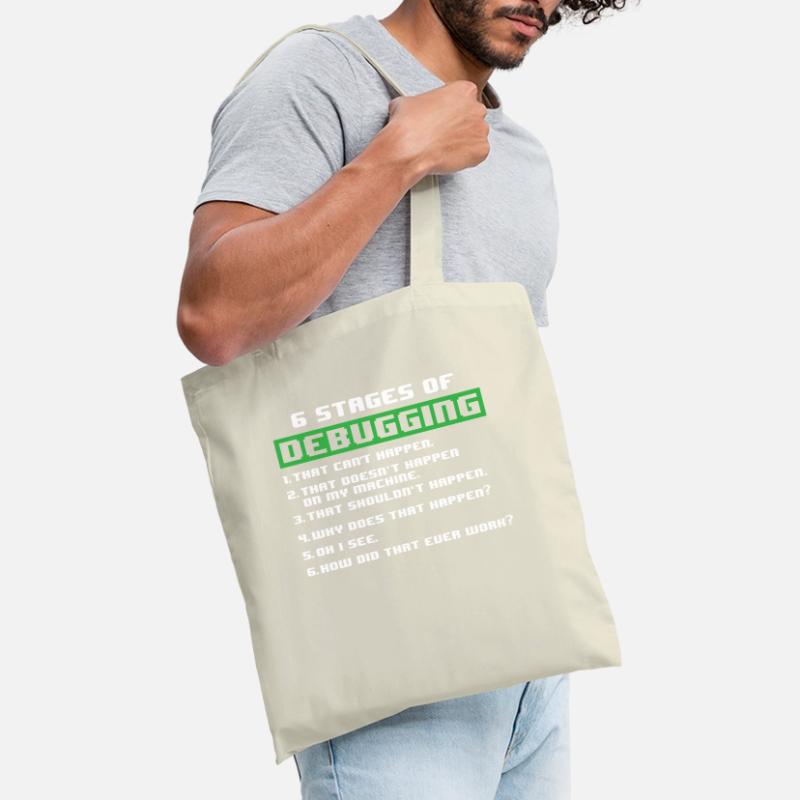 Debugging programmer Tote Bag