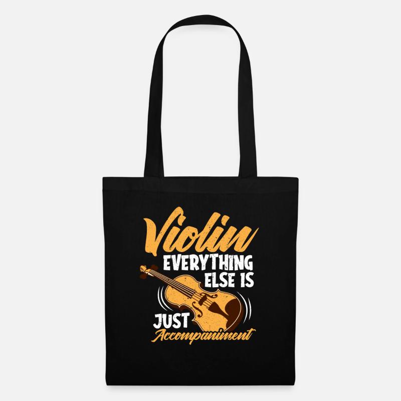 Violin orchestra - Tote Bag - black