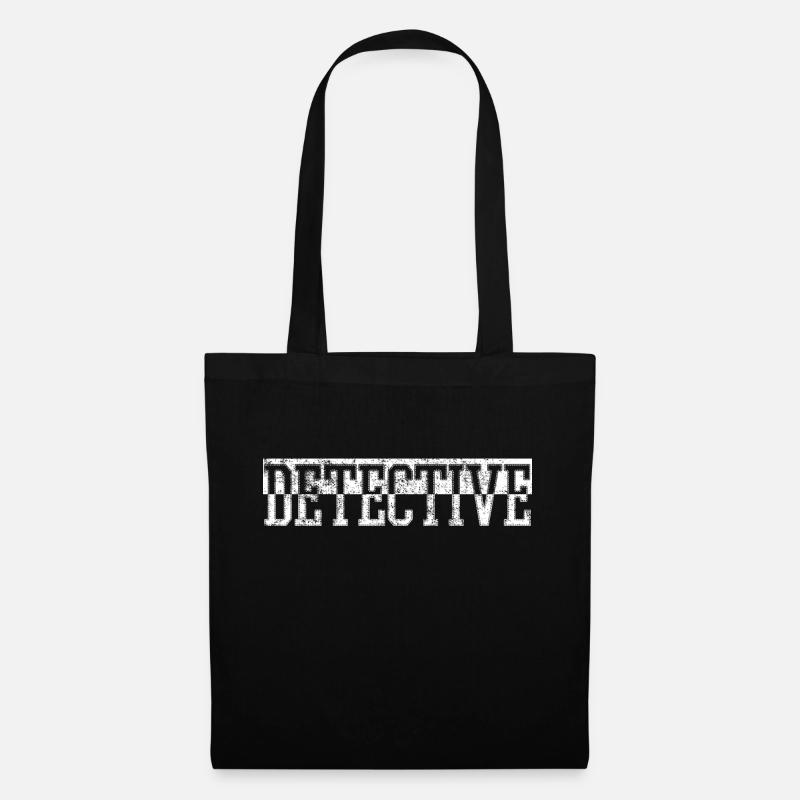 detective - Tote Bag - black