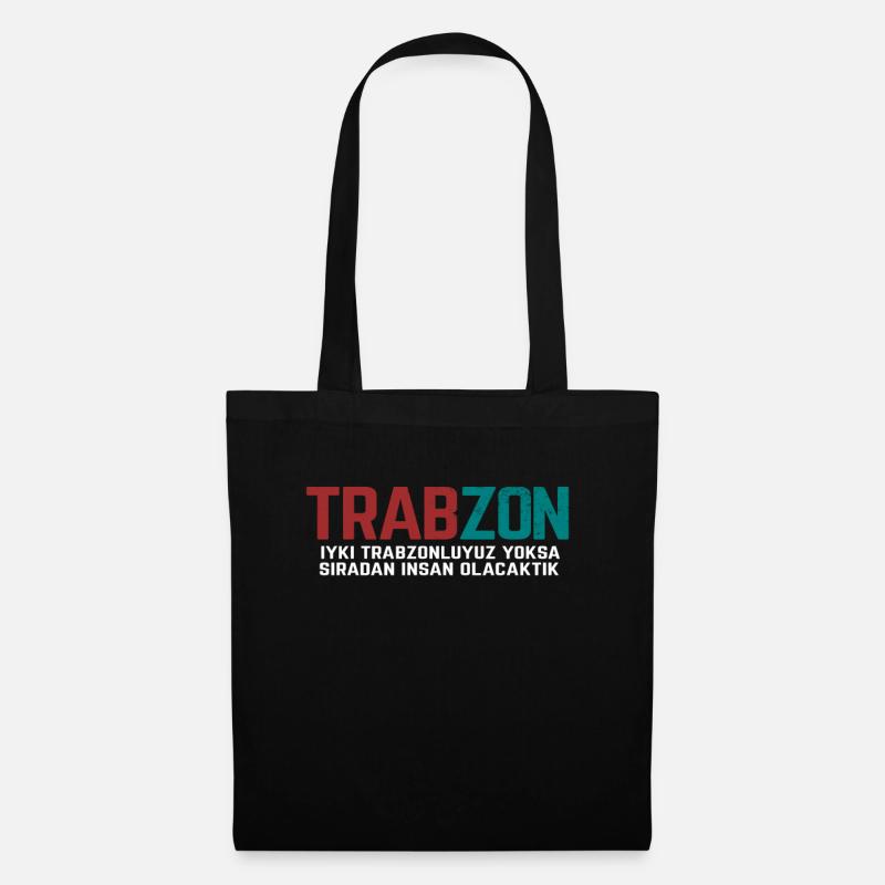 Trabzon - Stoffbeutel - Schwarz