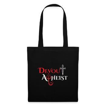 Devout Atheist - Stoffbeutel - Schwarz - Vorne