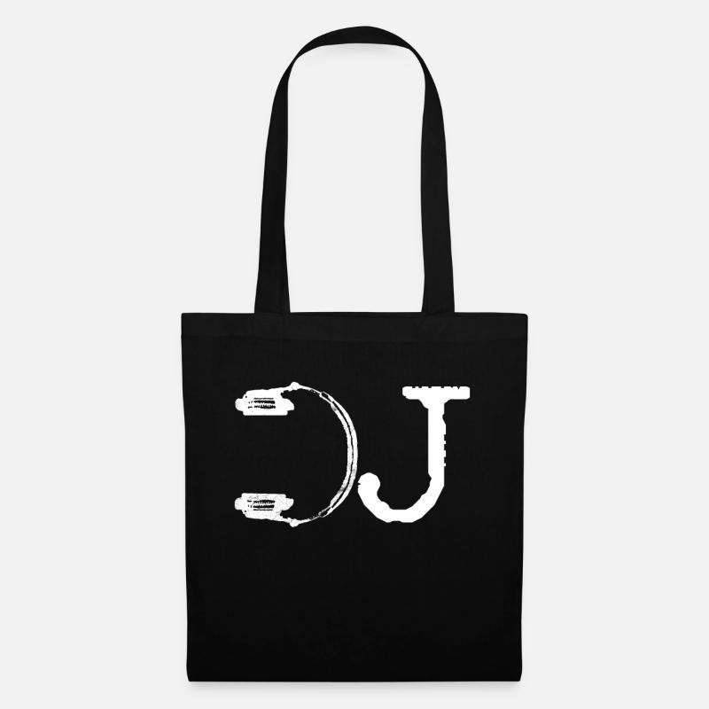 DJ DJ DJ Auflegen - Stoffbeutel - Schwarz