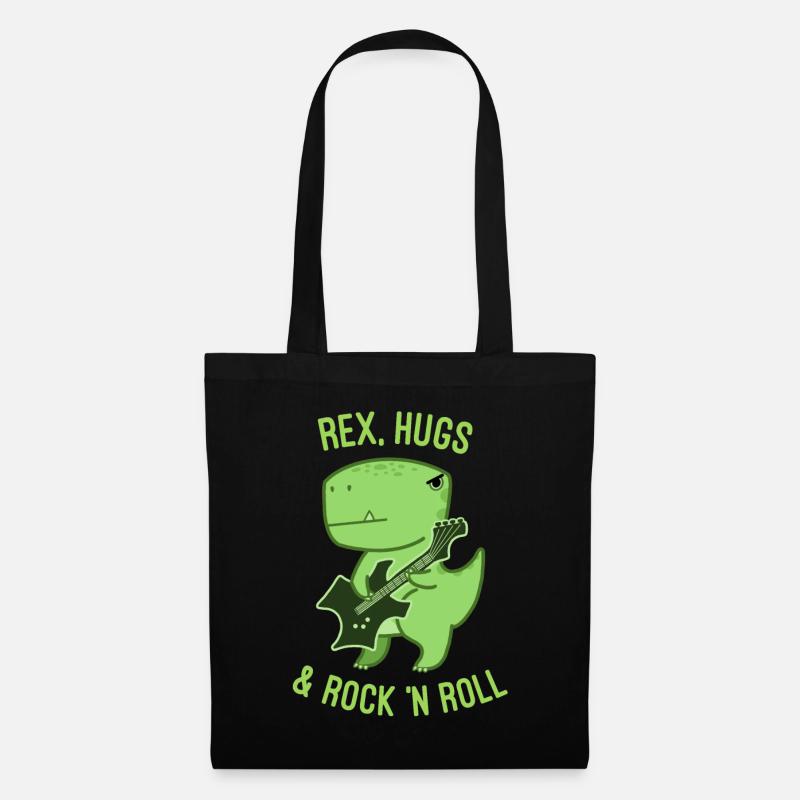 Rex, Hugs et Rock 'n Roll - Sac en tissu - noir