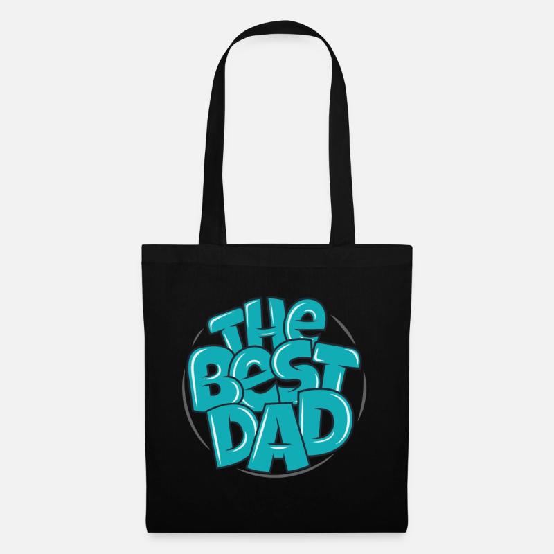 Best Dad Dad Daddy Dad Dad Gift - Tote Bag - black