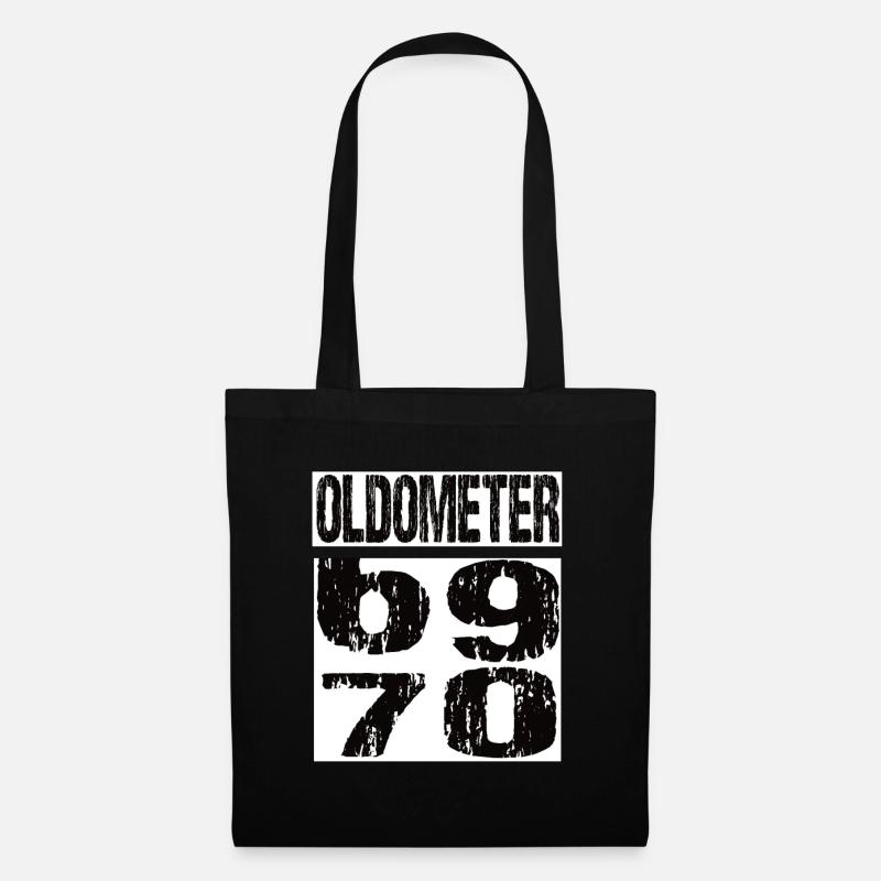70.Geburtstag - Stoffbeutel - Schwarz